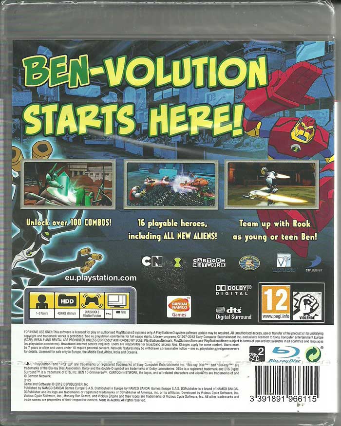 Ben 10 Omnivers PS3