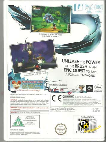 Epic Mickey Nintendo Wii Tanie Gry na Konsole