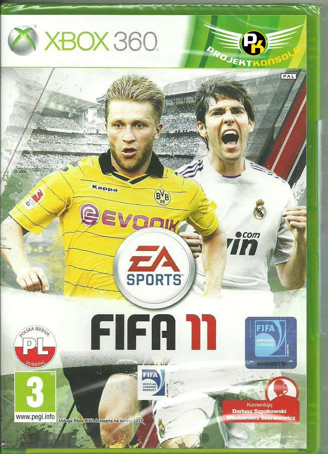 najlepsze gry na konsole xbox 360 - FIFA 11