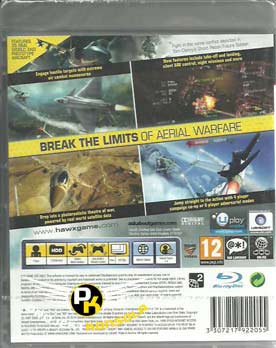 tom clancy's hawx 2 ps3 front ps3 back sklep: najtańsze gry na konsole
