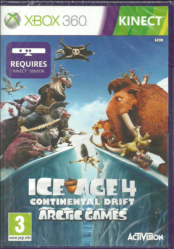 Ice Age 4 Continental Drift: Arctic Games Kinect XBOX 360