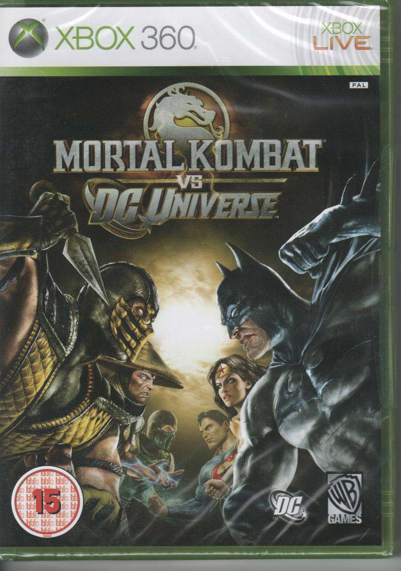 mortal kombat vs dc universe xbox 360 front sklep: najtańsze gry na konsole