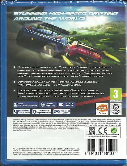 Ridge Racer PS Vita