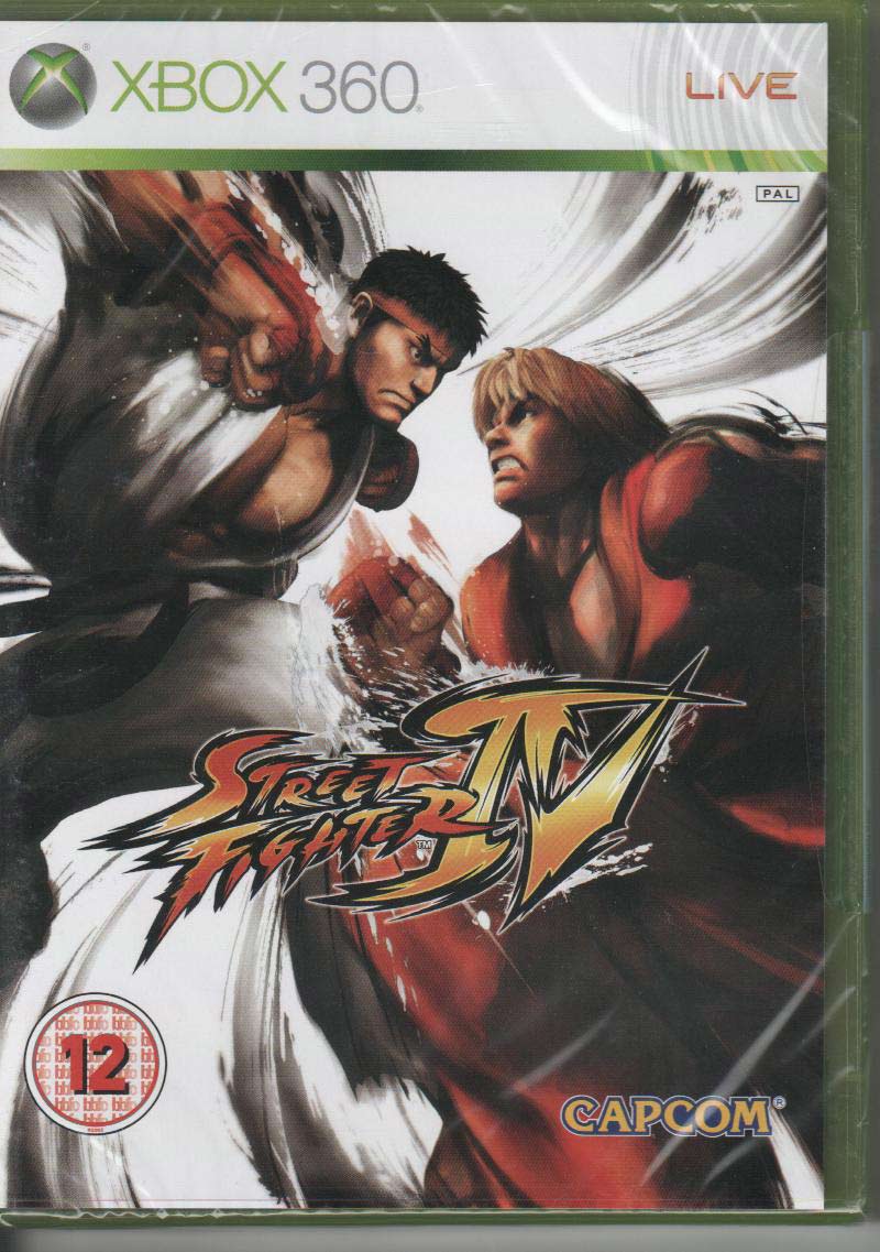 street fighter 4 xbox 360 front sklep: najtańsze gry na konsole