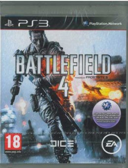 Autentyczny skan przodu okładki Battlefield 4 PS3