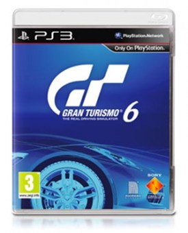 Okładka Gran Turismo 6 na Playstation 3